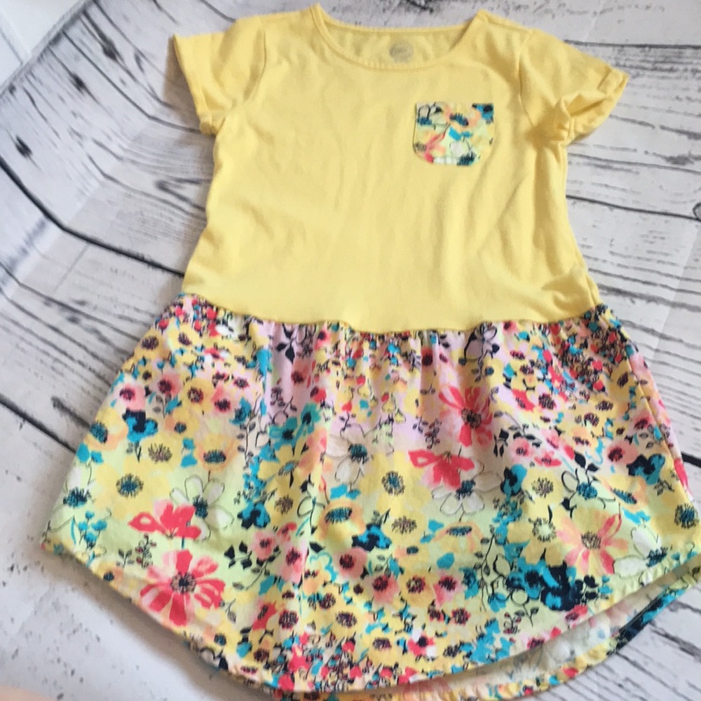 Wonder nation yellow floral dress